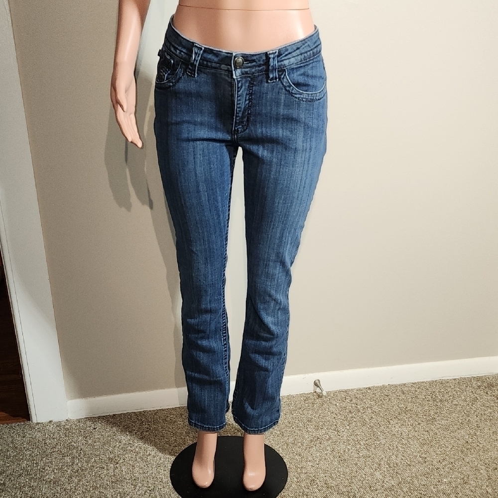Lee Women's Straight Leg Blue Jeans